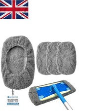 Super saugfähige Mikrofaser Bodenwischer Pads; 4er Pack wiederverwendbar, streifenfreie Reinigung Floor Cleaning Machine price