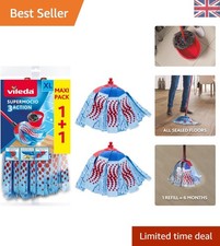 Maschinenwaschbare SuperMocio XL 2er Nachfüllpack - Ultimative Reinigungslösung Floor Cleaning Machine price