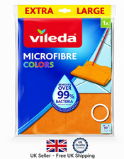 Vileda Microfaser Farben XL Bodentuch 48x60cm blau oder orange zufällig Floor Cleaning Machine price