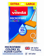 Vileda Microfaser Farben XL Bodentuch 48x60cm blau oder orange zufällig Floor Cleaning Machine price