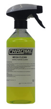 Mega Clean Reiniger Chrom (NW) 500ml Spray Reinigung Auto Traktor LKW General Car Cleaning price