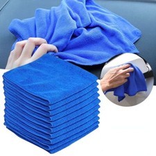 10 x Mikrofaser Handtuch Reinigungstuch für Auto Stück Holz saugfähig alle Geräte General Car Cleaning price