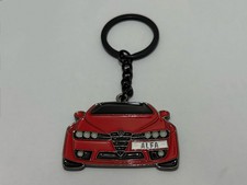 Alfa Romeo Brera 159 Spider Nickel Emaille Schlüsselanhänger Keychain Geschenk rot Keychain price
