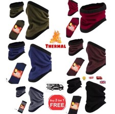 Thermo Nackenwärmer, Pro Heat, Snood Schlauch Winterschal, Herren & Damen Fleece Herren-Neck Warmer price