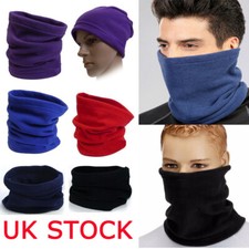 Herren Damen Thermo Nackenwärmer Schlauchschal Winter Schal Schlauch Fleece Motorrad Radfahren Herren-Neck Warmer price