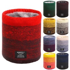 Thermo Fleece Schlauchschal Halswärmer Schal warm Winter Ski für Männer Frauen Geschenke UK Herren-Neck Warmer price