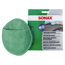 SONAX MicrofaserPflegePad Applikator Pad Cockpit Kunststoff Reiniger Pflege Car Wash Produkte price