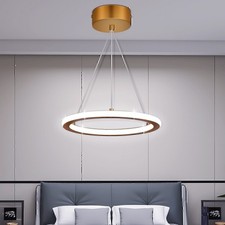 LED Ring Pendelleuchte Dimmbar Moderne Kronleuchter Deckenlampe Hängeleuchte Fxt Kronleuchter price