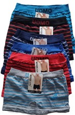 3,6er Pack-Jungen Boxershorts Unterhose Gestreift Motiv -Größe 116/122-140/146 Jungen-Boxer price