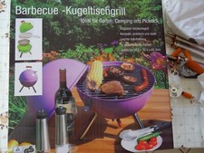 Barbecue - Kugeltischgrill Holzkohlegrill ideal für Garten Camping Picknick Garten Grill & Barbecue price