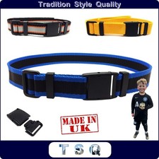 TSQ Kinder Gurtband Hosengürtel 1-12 Jahre 50-75 cm robust ADJ Riemen Jungen Mädchen UK Kids' Belts price