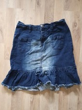 Dunkel Blauer Jeans Rock Gr. 36 164 Sommer Top Zustand Wie Neu Rock price