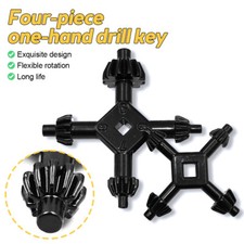 4 in 1 Universal Bohrfutterschlüssel 4 Handbohrmaschine Power Tools DIY Zubehör Hand Tools Zubehör price
