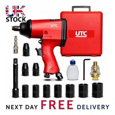 Druckluft Schlagschrauber Set 1/2 Antrieb 17 Stück Steckschlüssel Verlängerung Kompressor + Koffer UK Nut Tightening Machine price