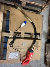 2x Hand Elektro Beton Vibrator Vibrieren Schürhaken Schlauch Welle 35mm UK 240V Concrete Vibrator price