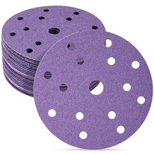 NEXT DAY! 150 mm 80-400 Körnung Keramik Schleifscheiben Klett 20er oder 50er Pack Tile Adhesive Mortar price
