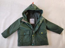 Muskatnuss 1 1/2 - 2 Jahre Jungen Dinosaurier flauschig gefüttert Regenmantel Top Zustand Baby-Regenmantel price