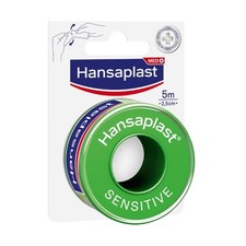 Hansaplast Fixierpflaster Sensitive (5 m x 2,5 cm), hypoallergenes Tapeband Tape price