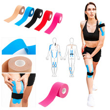 Kinesiotape Physiotape Sporttape Kinesiologie Tape Rollen 5m x 5cm Knie Schulter Tape price