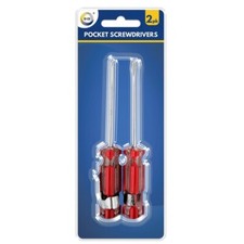 2-teiliges Taschenclip Schraubendreher Set Mini klein - Sternkopf und Flachkopf Screwdriver price
