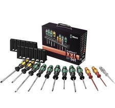 Wera XXL Kraftform 12-teiliges Schraubendreher-Set Pozi, Kreuzschlitz, Schlitz + Gestelle 051010 Screwdriver price