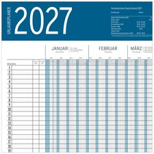 XXL Urlaubsplaner 2027 großer Personalplaner Dienstplaner Mitarbeiter Kalender Planer price
