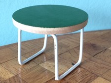 Kleiner Gartentisch Tisch grün Puppenhaus Puppenstube 1:12 dollhouse table Garten Table price