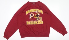 Vintage Trench Damen Rot Pullover Sweatshirt Größe L Washington Grafik Trenching Machine price