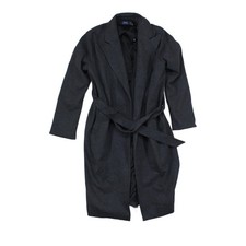 Ralph Lauren Trenchcoat Damen Größe 8 Grau Gürtel Lange Oberbekleidung Jersey Trenching Machine price