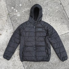 Sonneti Jungen schwarze gefütterte Jacke mit Kapuze Alter 15 Jahre bequem wattiert Wintermantel Jungenmantel price