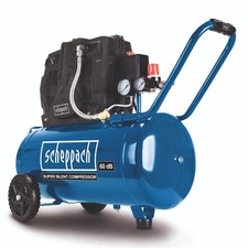 Scheppach Silent Kompressor HC51Si Ölfrei Druckluft Flüster Leise Doppelzylinder Luftkompressor price