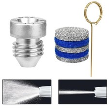 Edelstahl 1 1 mm Schaumöffnung und Dreifachmaschine für Reinigungskraft Pots und Zubehör price