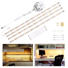 WOBANE Unterschrank LED Beleuchtungsset, 4x50cm flexible Lichtbänder, 1200lm 2... LED Lighting price