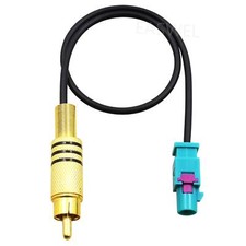 Male Fakra to RCA Car Antenna Adapter Cable Vehicle Video Signal GPS Navigation Auto-Video- & Navigationsgeräte price