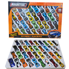 36 Stück Druckguss Metall Spielzeugautos Set für Kinder Pull Back Mini Rennwagen Jungen NEU Toy Cars price