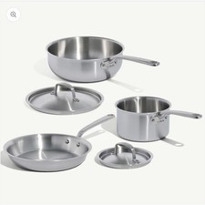 Made In Kochgeschirr 5-teiliges Edelstahl-Set - Brandneu Pans price