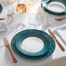 Luminarc Zadig 18tlg Opalglas Geschirrset Geschirr Modern Teller NEU Dinnerware Set price