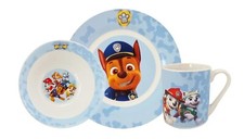 Paw Patrol Frühstücksset - Schale, Teller & Tasse - Kinder Geschirr Set, Neu&OVP Frühstücksset price