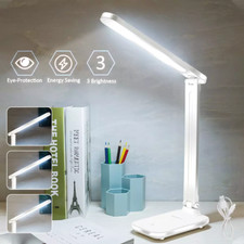 Schreibtischlampe LED Akku USB kabellos Tischlampe Leselampe Dimmbar Faltbar NEU Tischlampe price