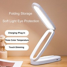 LED Schreibtischlampe Dimmbar Leselampe Büroleuchte USB Akku Flexibel faltbar Tischlampe price