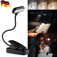 LED Leselampe Klemm-Leuchte dimmbar flexibel Tisch-Lampe Buch Licht Buchlampe Tischlampe price