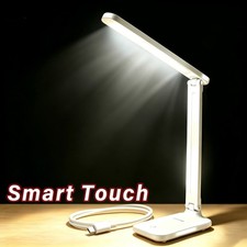 LED SCHREIBTISCHLAMPE TISCHLAMPE DIMMBAR LESELAMPE BÜROLEUCHTE USB DE Tischlampe price