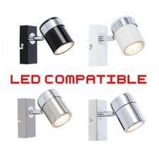Wandleuchten Strahler Befestigung Armatur Chrom Schwarz Satin Weiß Wall Sconces price