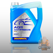 5L LITER MANNOL KÜHLERFROSTSCHUTZ BLAU G11 KÜHLMITTEL AG11 ANTIFREEZE -40°C GRAD Frostschutzmittel price