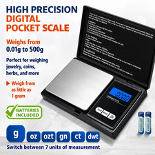 Elektronische Digitalwaage 0,01g 500g Gramm Schmuck Goldwaage Mini Tasche Küchen-Scales price