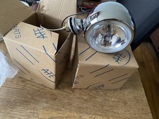 2x 4" Chrom Metall Vintage Licht 12V 55W für Tot Rod Tretautos �� ToyLander Pedal Cars price
