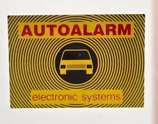 Aufkleber Sticker Autoalarm Alarmanalge hinter Glas PKW Wohnmobile Transporter Auto-Alarm & Sicherheit price