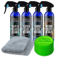 Auto Innenraum Reinigungsset Glas Leder Stoff Reiniger Detail Pure Definition Autoreinigungstücher price