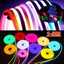 12 V DC Flexibler LED-Streifen Neon Flex Lichtschlauch Wasserdicht Außenbeleuchtung UK Outdoor Lighting price