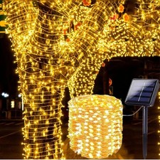 LED Solar Lichterkette Wasserdicht Kupferdraht Fee Außen Garten Party Outdoor Lighting price